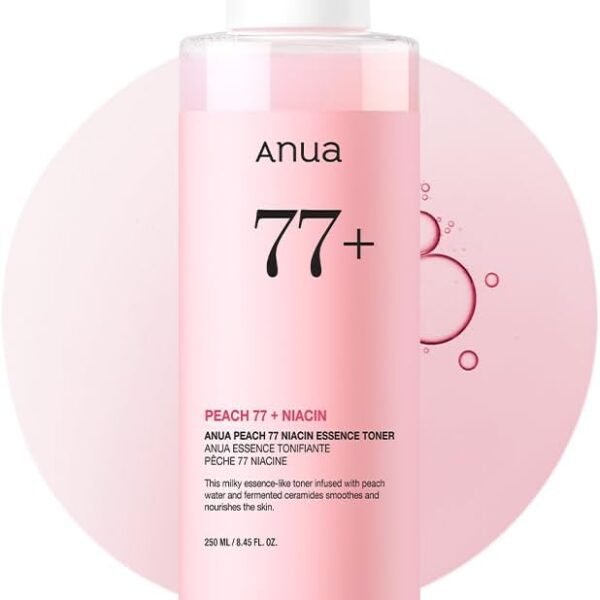 ANUA PEACH 77 NIACIN ESSENCE TONER تونر النايسنمايد بخلاصه الخوخ