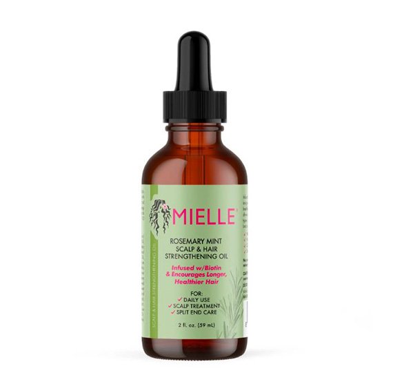 زيت رومارين والنعناع المقوي للشعر وإكليل الجبل والنعناع HUILE ROSEMARY MINT OIL – MIELLE