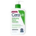 CeraVe Crème Lavante Hydratante 473ml | Crème Lavante Hydratante 24h Visage & Corps à l'Acide Hyaluronique pour Peaux Normales à Très Sèchesغسول الوجه المرطب من سيرافي 473 ml