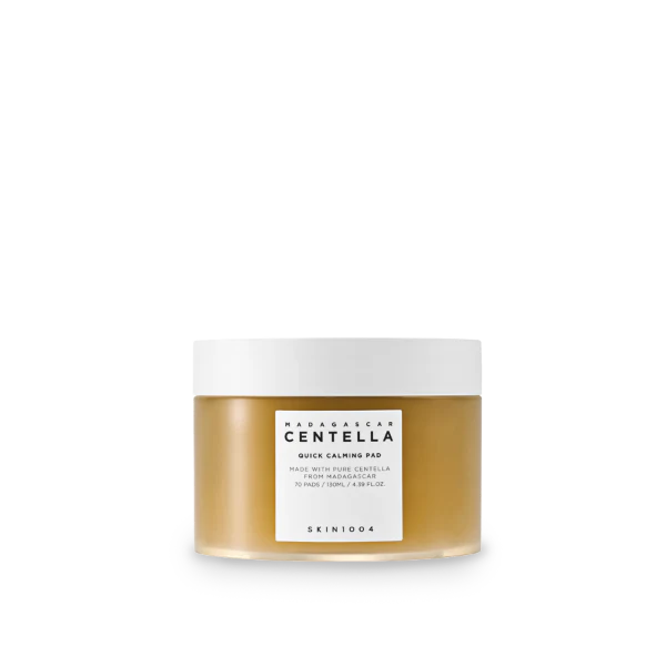 SKIN1004 MADAGASCAR CENTELLA QUICK CALMING PAD منظفات قطنية لتهدئة سريعة من مستخلص السينتيلا
