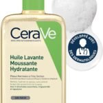 CeraVe Huile de Douche Lavante à l'Acide Hyaluronique | 473ml |Pour Peaux Normales à Très Sèches, à Tendance Atopique سيرافي منظف زيت رغوي مرطب،