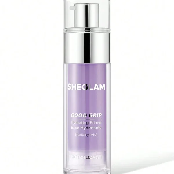 SHEGLAM Good Grip Hydrating Primer-Blueberry+AHA برايمر شيجلام بمستخلص التوت لموازنة زيوت البشرة و تضييق المسام