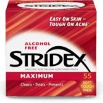 Stridex Medicated Acne Pads, Maximum, 55 Pad ضمادات ناعمة الملمس من ستريديكس للتحكم في حب الشباب , 55 ضمادة