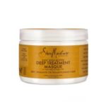 Shea Moisture Deep Treatment Masque 340g شيا مويستشر ماسك المعالجة العميقة مع عشب البحر وزيت الأرغان - 340 غ