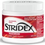 Stridex Medicated Acne Pads, Maximum, 55 Pad ضمادات ناعمة الملمس من ستريديكس للتحكم في حب الشباب , 55 ضمادة