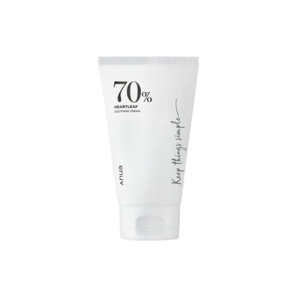 Anua Heartleaf 70% Soothing Cream 100ml  أنوا كريم هارت ليف 70% مهدئ 100مل