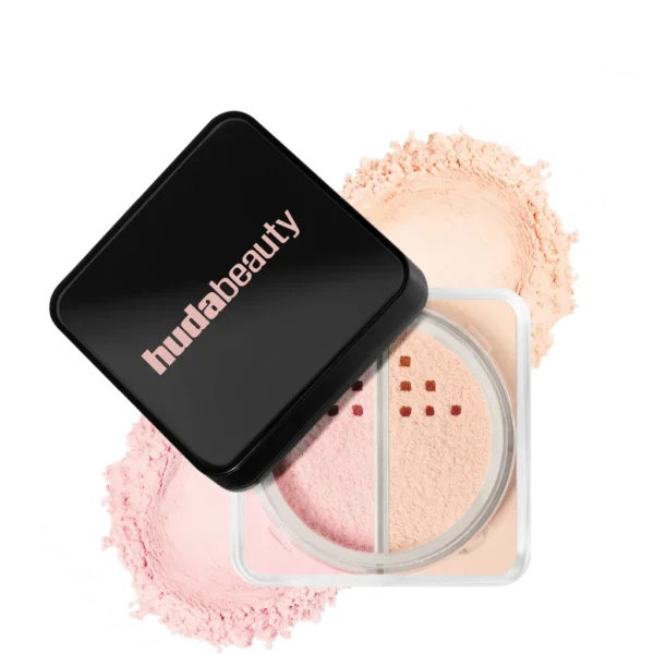 HUDA BEAUTY EASY BAKE LOOSE POWDER بودرة تثبيت ايزي بايك من هدى بيوتي