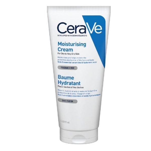 كريم مرطب للبشرة الجافة من سيرافي 177 مل Cerave Moisturising cream for dry skin 177 ml