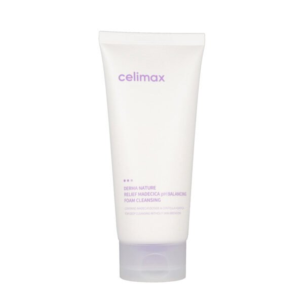 Celimax Derma Nature Relief Madecica pH Balancing Foam Cleansing رغوة تنظيف متوازنة الحموضة