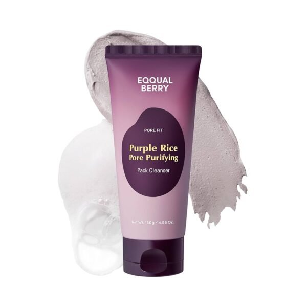 EQQUALBERRY Purple Rice Pore Purifying Pack Cleanser منظف المسام من الأرز الأرجواني
