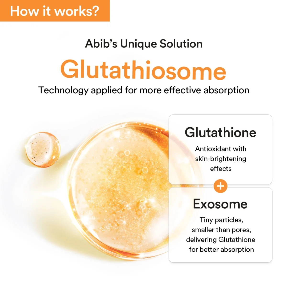 Abib GLUTATHIOSOME DARK SPOT SERUM VITA DROP 50ml سيروم فيتا دروب لتفتيح البقع الداكنة – Image 3