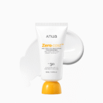 Anua Zero-cast Moisturizing Finish Sunscreen 50 ml واقي شم س مرطب بدون صبغة من أنوا