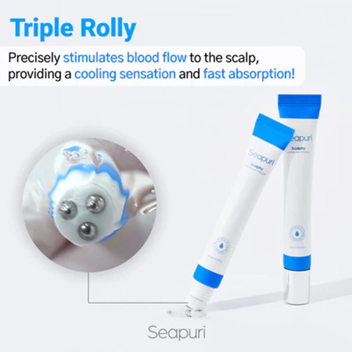 Seapuri Scalpy Hair Serum for Scalp Health & Hair Growth 20 ML – Image 2