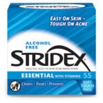 Stridex Essential With Vitamins Pads - 55 Pads ضمادات ستريدكس الأساسية مع الفيتامينات - ٥٥ ضمادة