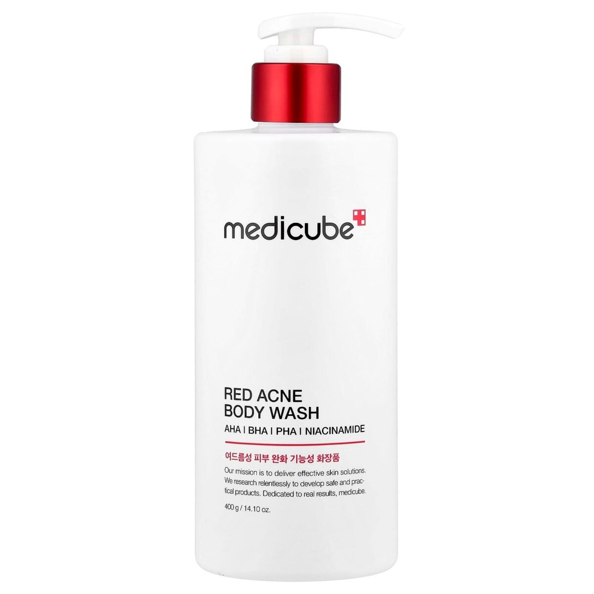 Medicube Red Acne Body Wash 400 g مديكوب غسول الجسم لحب الشباب الأحمر – Image 1
