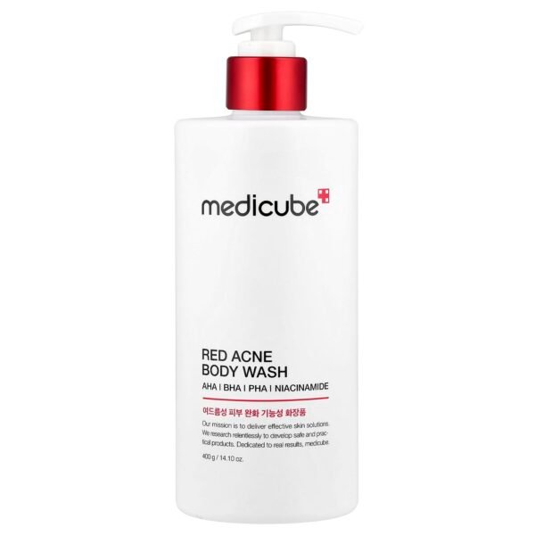 Medicube Red Acne Body Wash 400 g مديكوب غسول الجسم لحب الشباب الأحمر