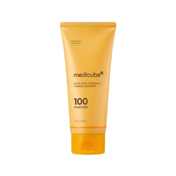 Medicube KOJIC ACID TURMERIC TONING CLEANSER 120 g منظف ميديكوب بالكوجيك أسيد والكركم
