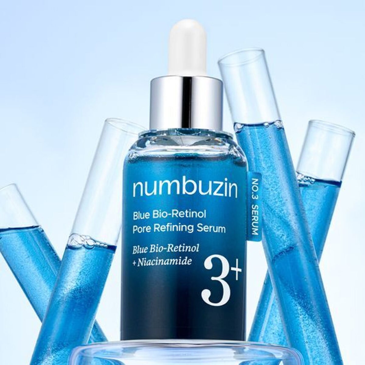 Numbuzin No.3 Blue Bio-Retinol Pore Refining Serum 30ml سيروم رقم 3 بلو بيو ريتينول لتنقية المسام 30 مل – Image 3