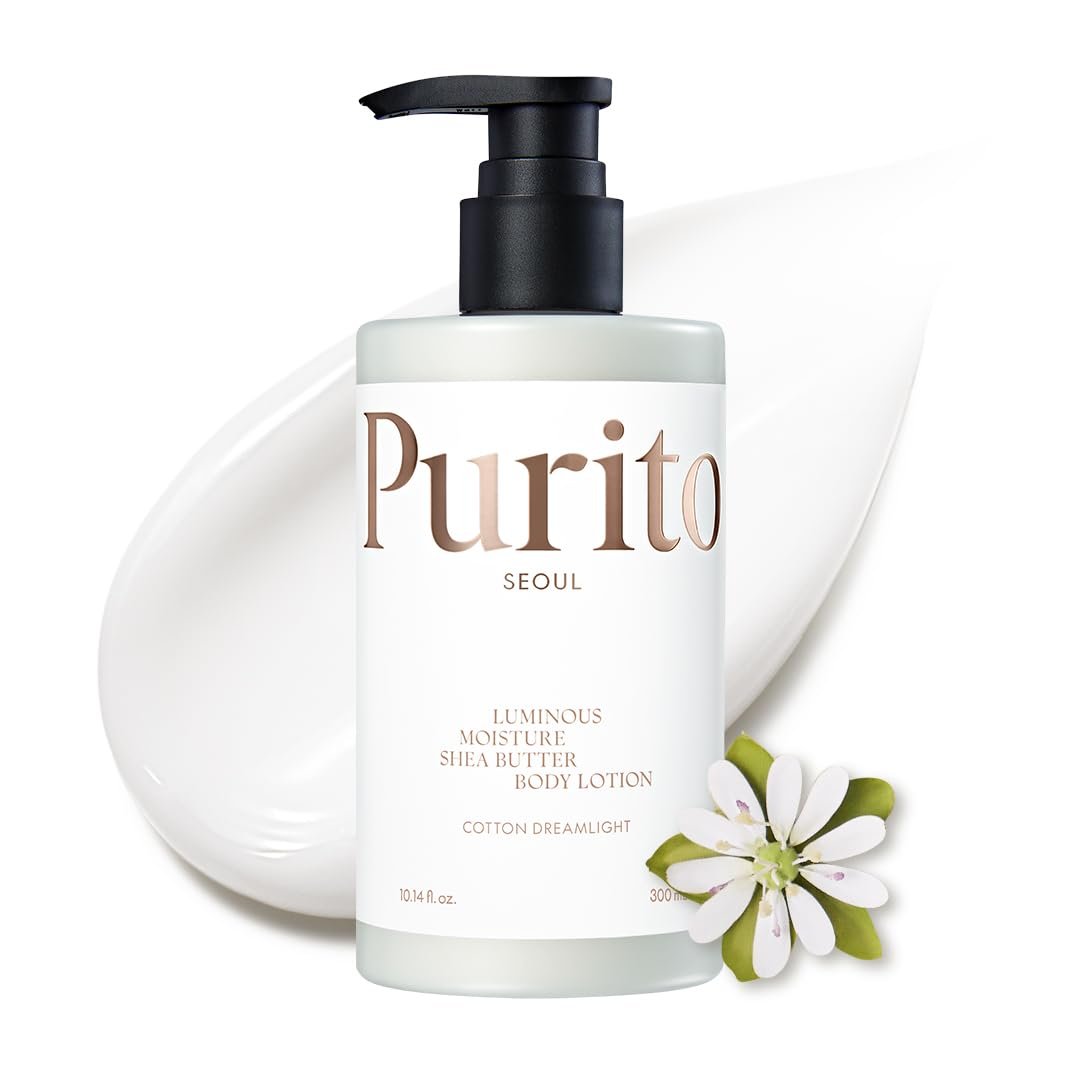510V9NuV3PL._SL1080_ PURITO Luminous Moisture Shea Butter Body Lotion 300ml – Image 1