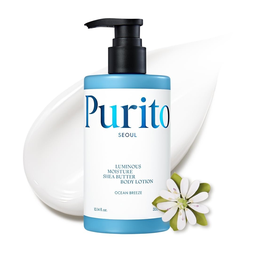51OyLcNfn2L._SL1080_ PURITO Luminous Moisture Shea Butter Body Lotion 300ml – Image 1