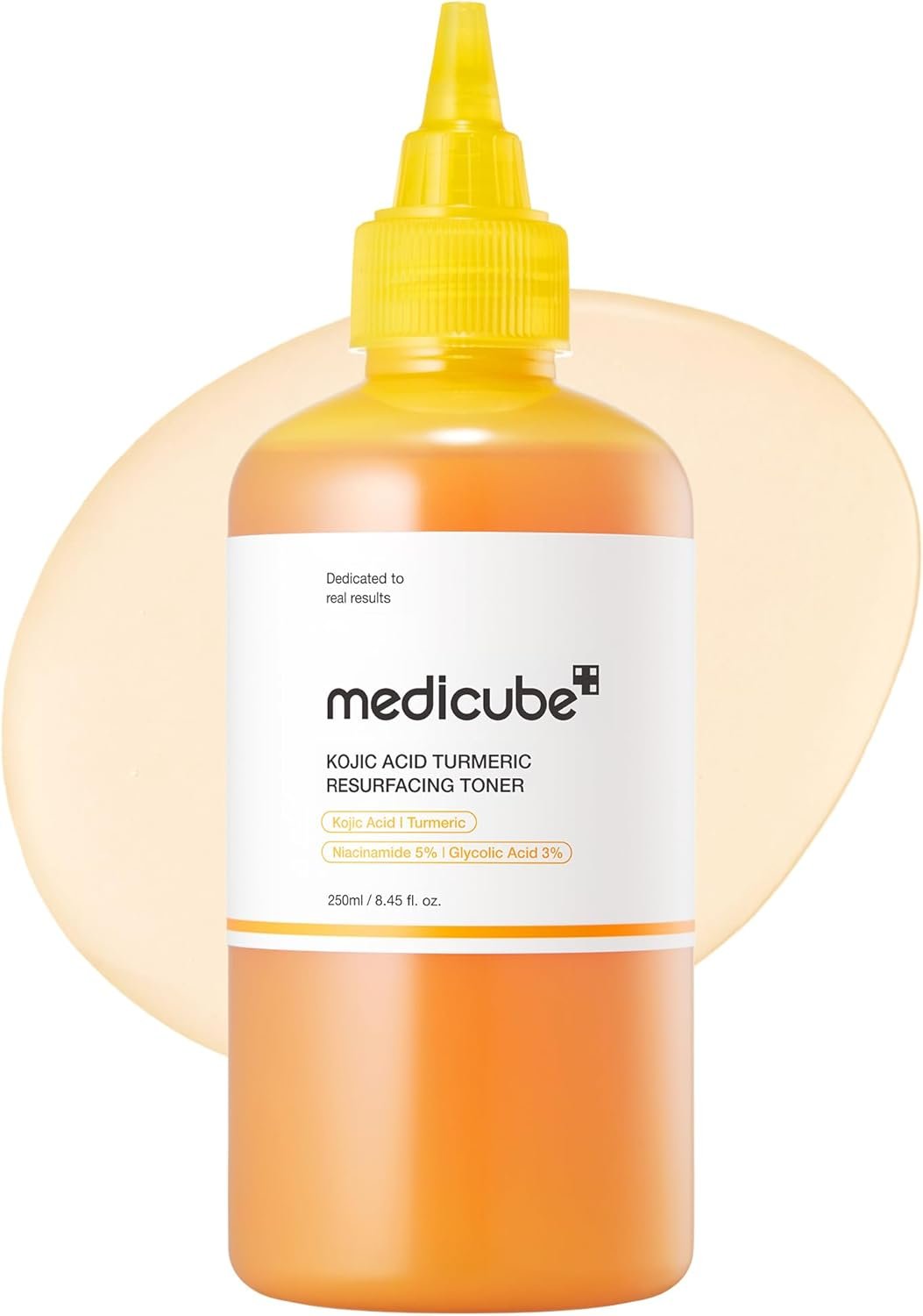 618xEfBkX5L._AC_SL1500_ Medicube Kojic Acid Turmeric Smoothing Toner for Face & Body 250 ml – Image 1