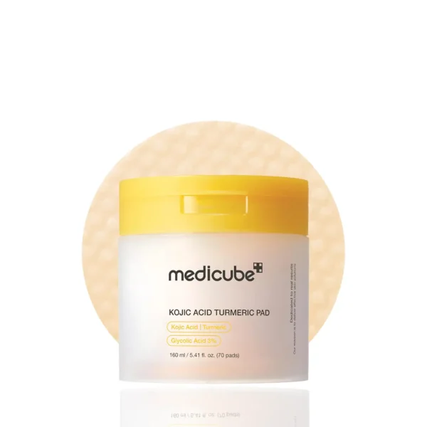 medicube Kojic Acid Turmeric Pads 70 pad ضمادة ميديكوبي بحمض الكوجيك والكركم