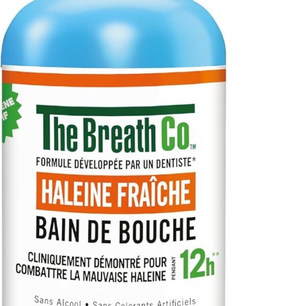 The Breath Co. - Bain de Bouche  Menthe Givrée 500ml