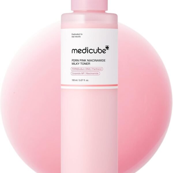 medicube PDRN Pink Niacinamide Milky Toner for Hydrating, Moisturizing, Soothing, Ceramide, Peptide, 150ml