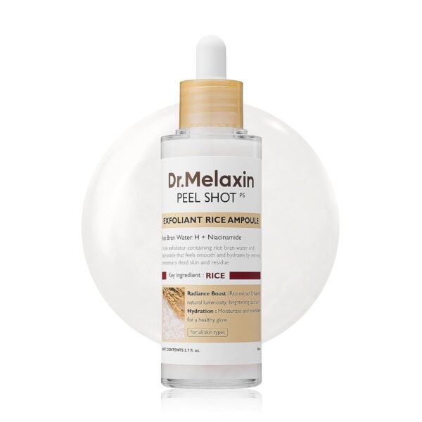 Dr.Melaxin -Peel Shot Exfoliant White Rice Ampoule 80ml