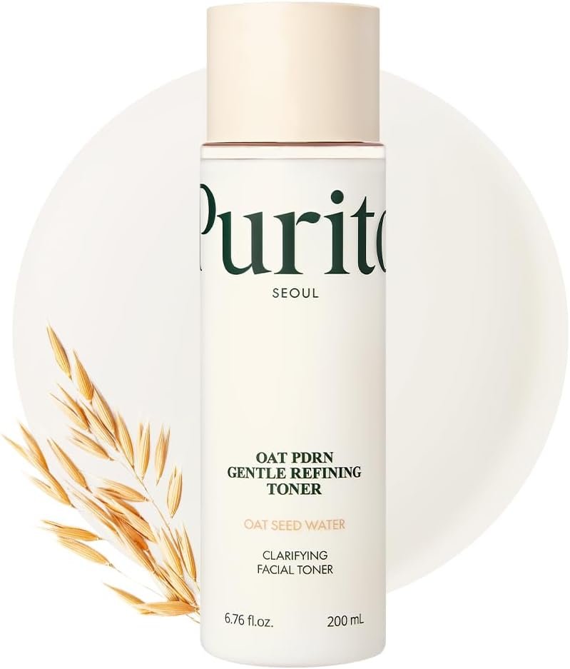 51DSpFP3USL._AC_SL1080_ PURITO Oat PDRN Gentle Refining Toner 200 mL – Image 1