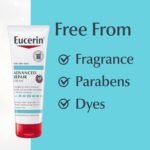 Eucerin Advanced Repair Body Cream for Very Dry Skin, Fragrance Free Daily Body Moisturizer