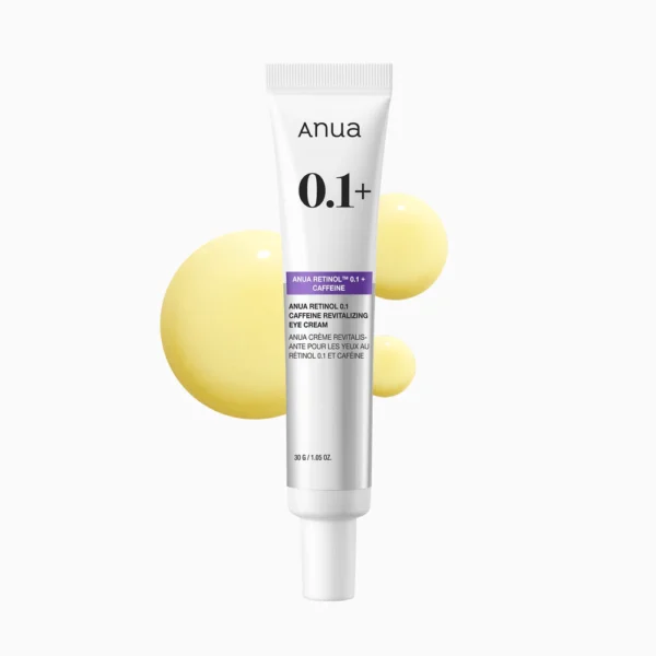 ANUA Retinol 0.1 Caffeine Revitalizing Eye Cream