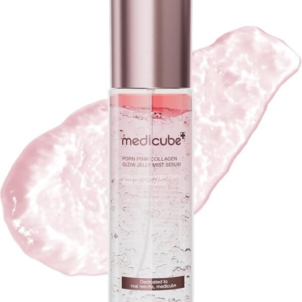 Medicube PDRN Pink Jelly Serum Mist, Spray Serum, Mist Lotion, Moisturizing Mist, Moisturizing Serum, Essence Mist, Dual-Layer, Lotion, Sensitive Skin, Dry Skin, Elastic, Pores, Texture