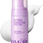 SOME BY MI Retinol Bakuchiol Bubble Toner – 3.4oz, 100ml – Korean Retinol Face Toner for Glass Skin – Hydration, Radiance & Calming Care with Hyaluronic Acid, Centella & Niacinamide – Korean Skin Care