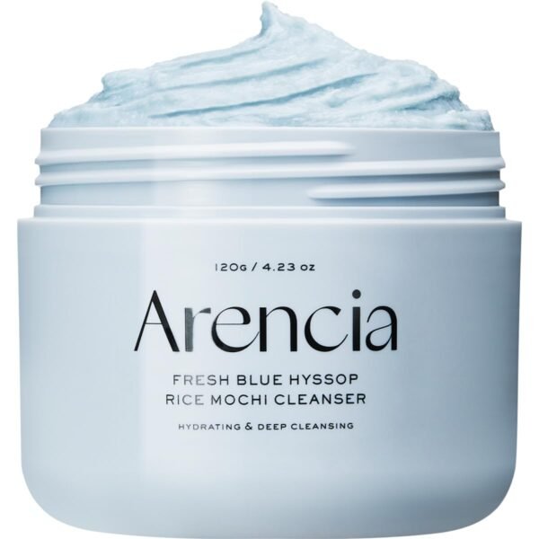 ARENCIA Hyssop Brightening & Deep-Cleansing Face Scrub & Exfoliator - for All Skin Types, Acne-Prone Skin & Blackheads (4.23oz)
