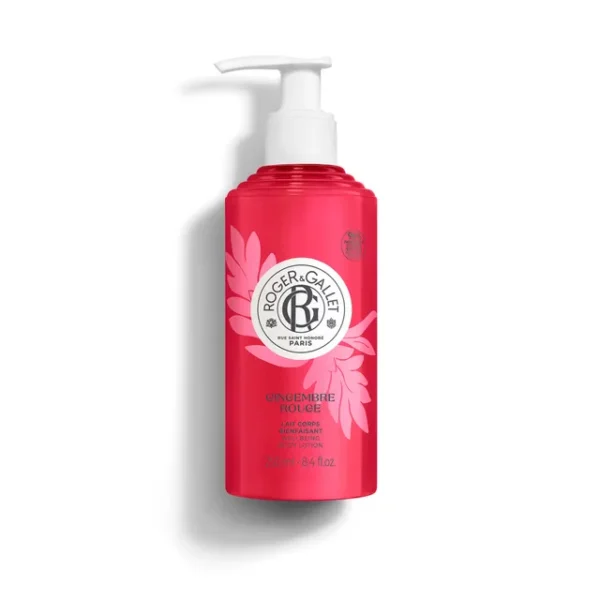 Roger&Gallet Lait Corps Bienfaisant 250 ml Gingembre Rouge