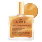 NUXE Huile Prodigieuse Shimmer Multi-Purpose Dry Oil - Luxurious Radiant Glow and Hydration for Face, Body & Hair 50ml