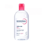 BIODERMA Créaline H2O - L’eau micellaire originale, nettoyante et démaquillante - Élimine le maquillage, le pollen et les résidus de pollution - Peaux sensibles - Flacon 500 ml