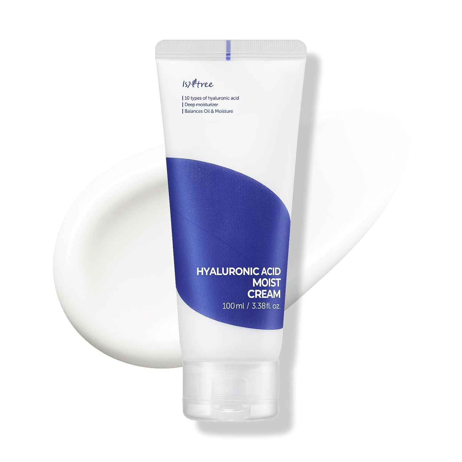 613saQ+GcHL._SL1500_ ISNTREE Hyaluronic Acid Moist Cream 100ml – Image 1