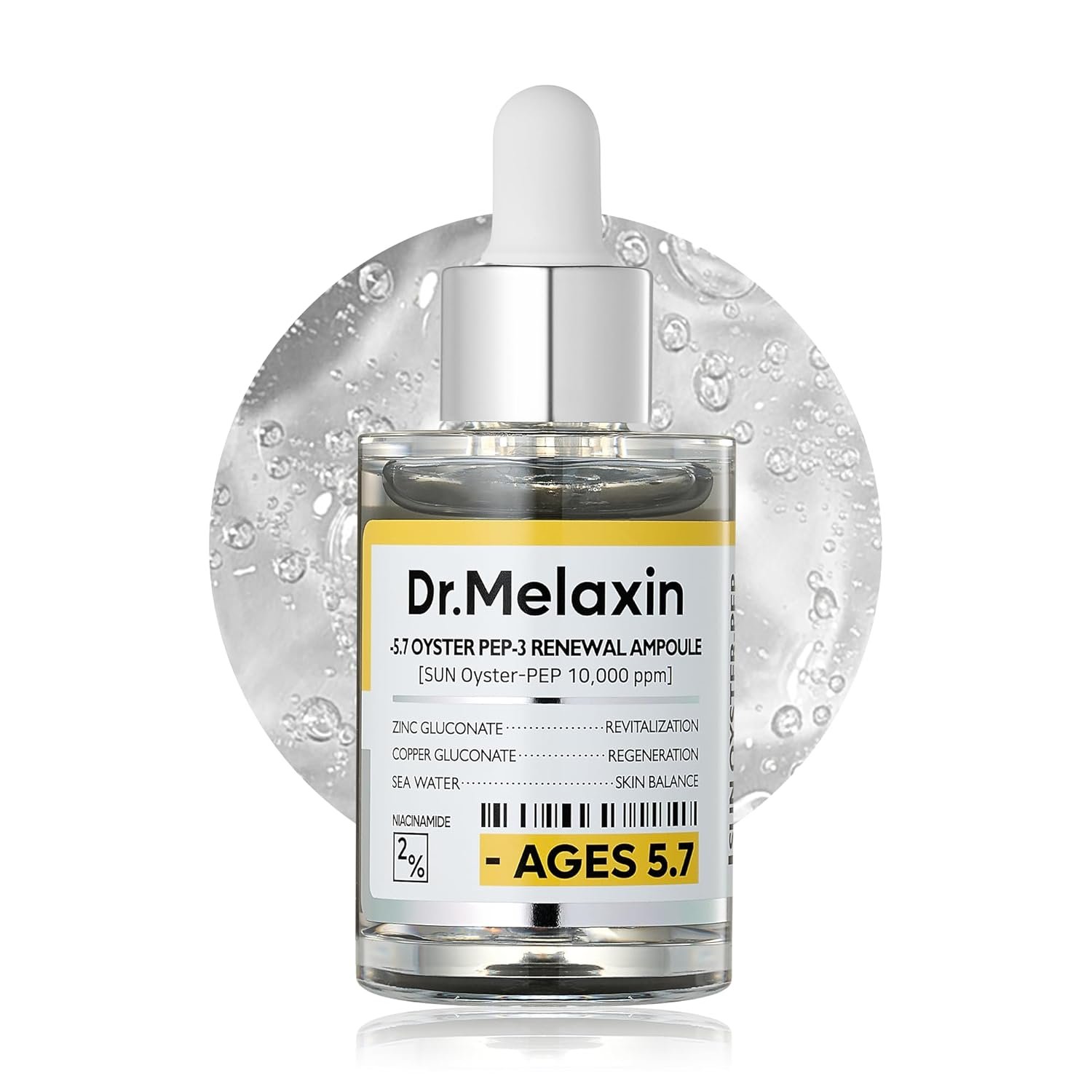 71z5xjula-L._SL1500_ Dr.Melaxin Oyster Pep3 Renewal Ampoule 30ml – Image 1