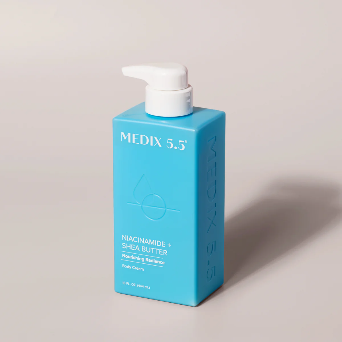 MDX27-Niacinamide-down Medix 5.5 Niacinamide + Shea Butter Body Cream 444ml – Image 1