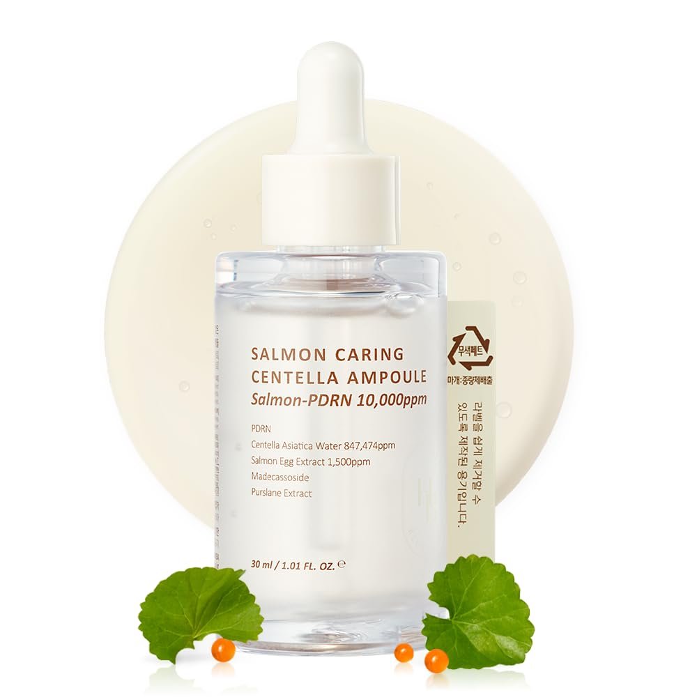 51rPQjXE22L._SL1000_ HEVEBLUE Salmon Caring Centella Ampoule - Image 1
