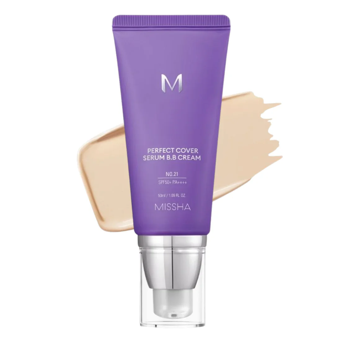 No21Lightbeige MISSHA - Perfect Cover Serum BB Cream SPF50+ PA 50 ml - Image 1
