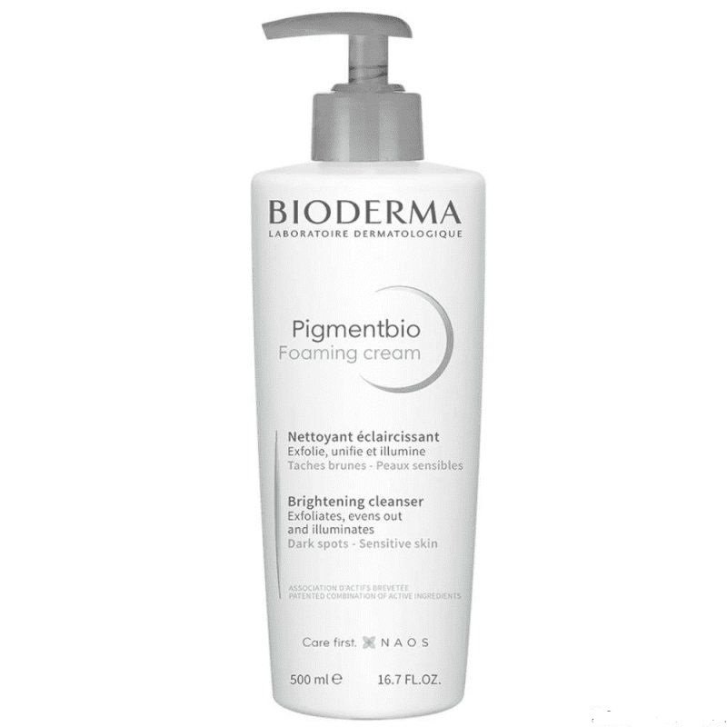 bioderma-pigmentbio-foaming-cream-nettoyant-eclaircissant-500ml Bioderma Pigmentbio Foaming Cleansing Cream 500ml - Image 1