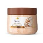 Dove Brown Sugar and Coconut Butter Body Scrub Exfoliates and Deeply 15 oz