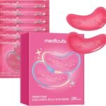 medicube Jelly Eye Mask PDRN Pink Collagen - Hydrogel Eye Patches,1 pairs