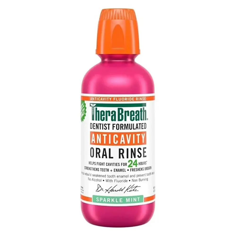 3lx7KO0GVoCMfxlSeOKHKPfB4bYE6ieMQaWyNYIf Therabreath Anticavity 24h Sparkle Oral Rinse , 473 Ml - Image 1
