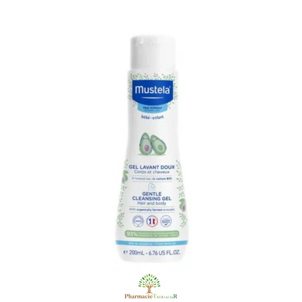 MUSTELAAAAAAA MUSTELA Gel Lavant Doux Bébé à l'avocat BIO - Image 1