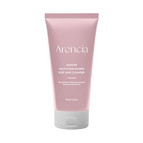MildPHBalancingRiceCakeCleanser150g17661091996956037d8e0fc5e Arencia Rosehip Mild pH-Balancing Rice Cake Cleanser – 150g - Image 1