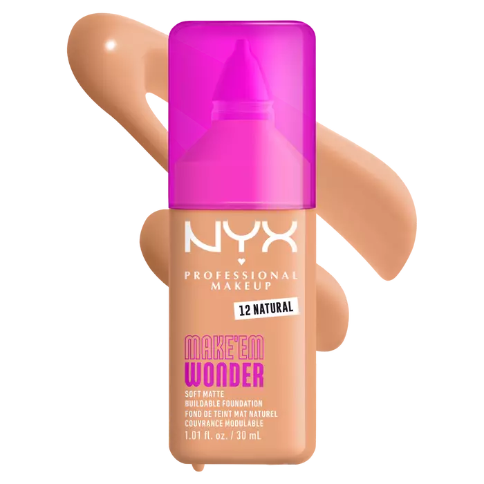 NYXXXXXX NYX Make ‘Em Wonder Soft Matte Buildable Foundation - Image 1